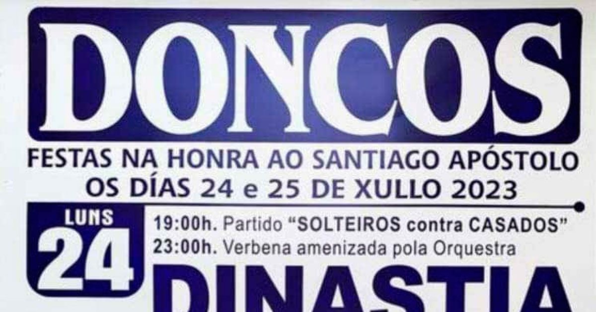 2023 festas en doncos as nogais