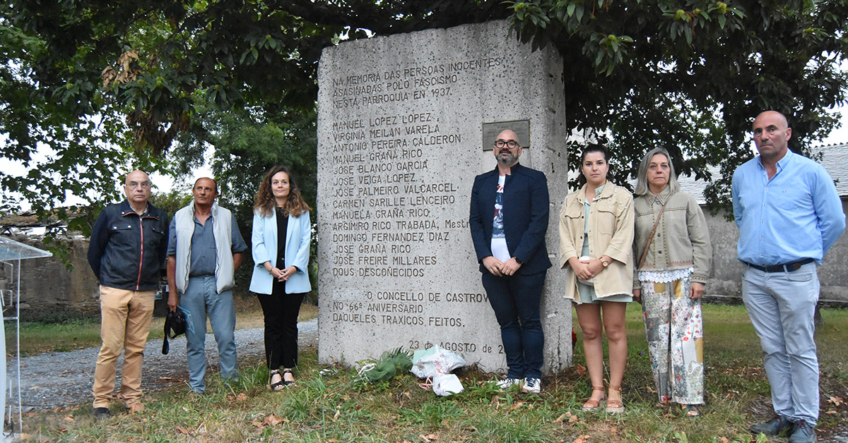 Acto memoria franquismo Castroverde