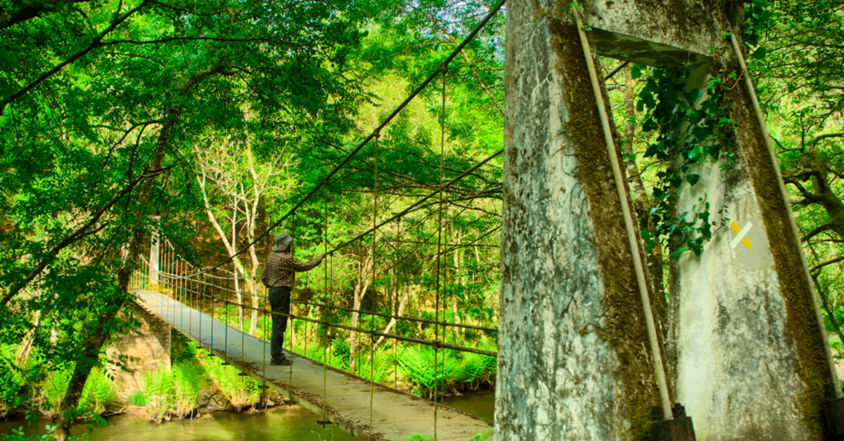 Puente ruta ribeira de piquin