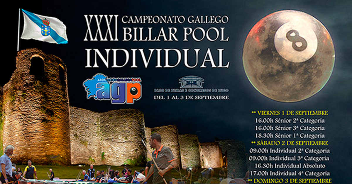 campionato billar pool individual portada