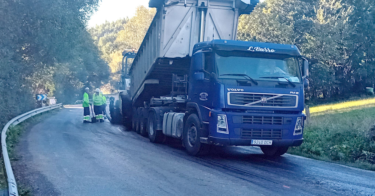 obras pavimentacion cinto comarcal guntin