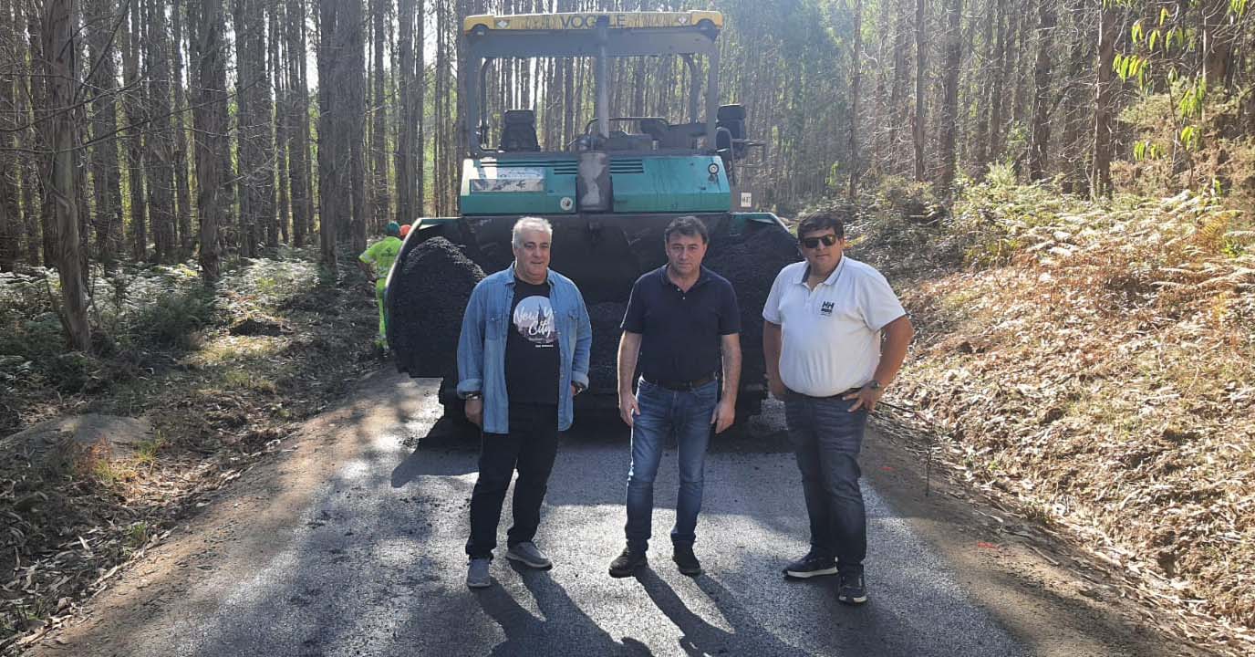 O Concello de Monterroso continúa avanzando nos traballos de mantemento e mellora de camiños rurais