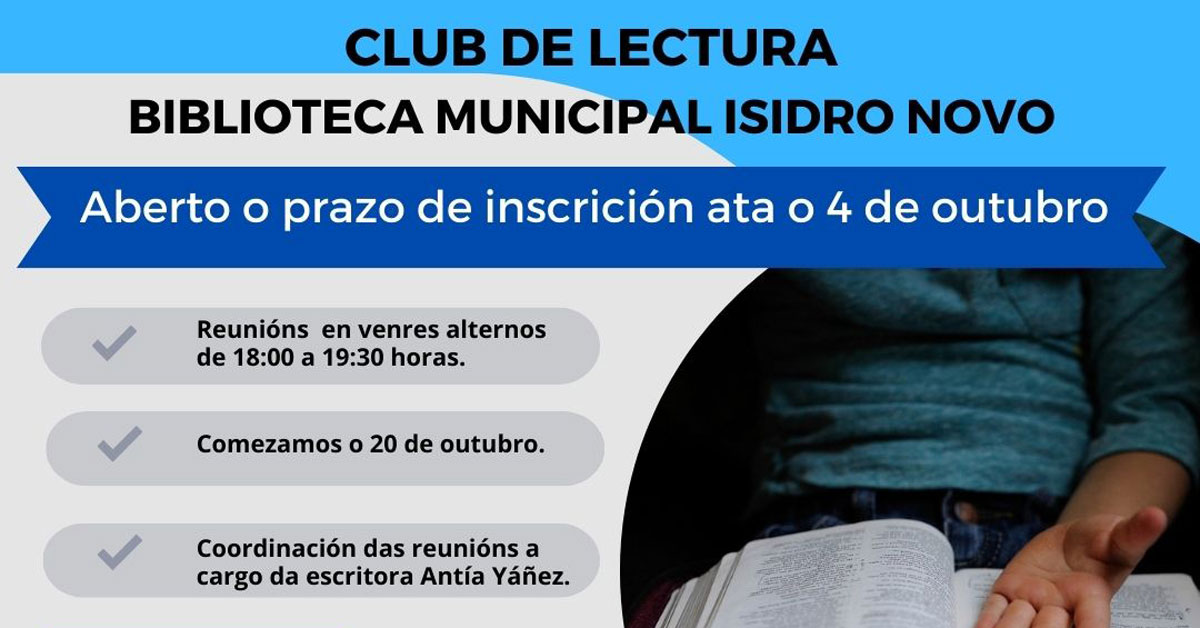 club lectura biblioteca lugo