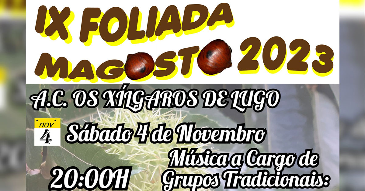 foliada magosto xilgaros lugo portada