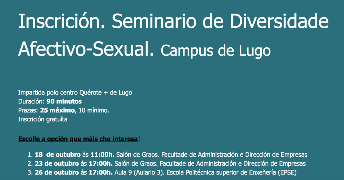 seminarios afectivo sexual