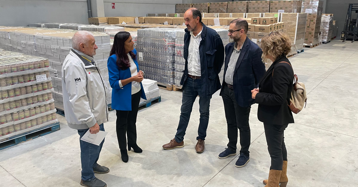 visita banco alimentos lugo subdelegada