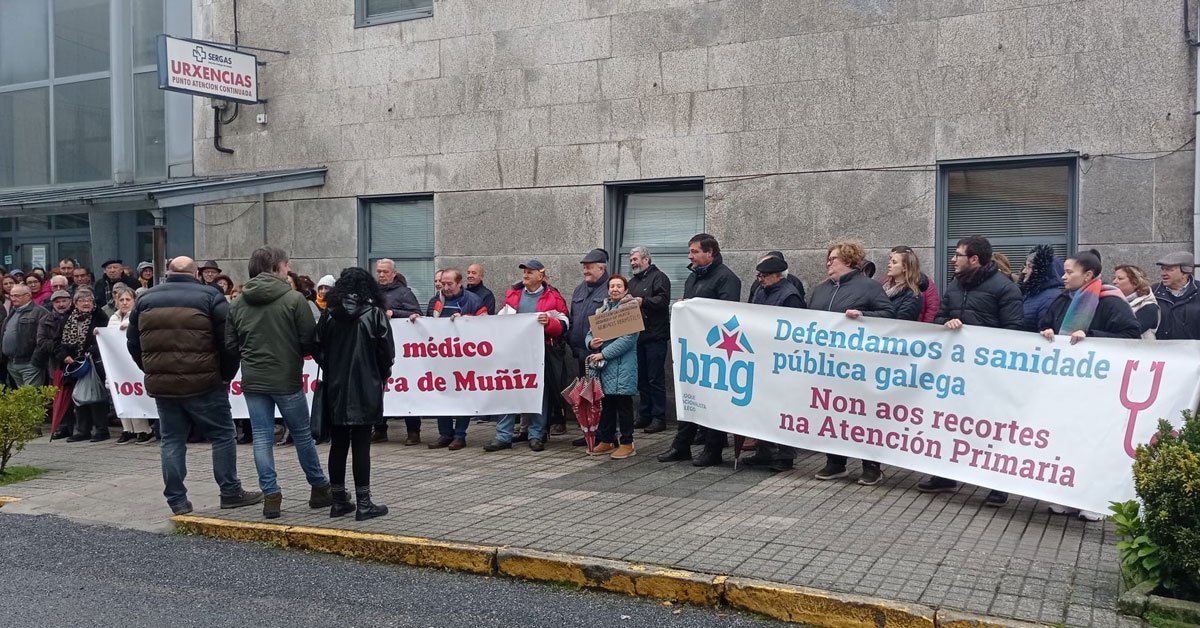 BNG Fonsagrada manifestacion sergas 2023