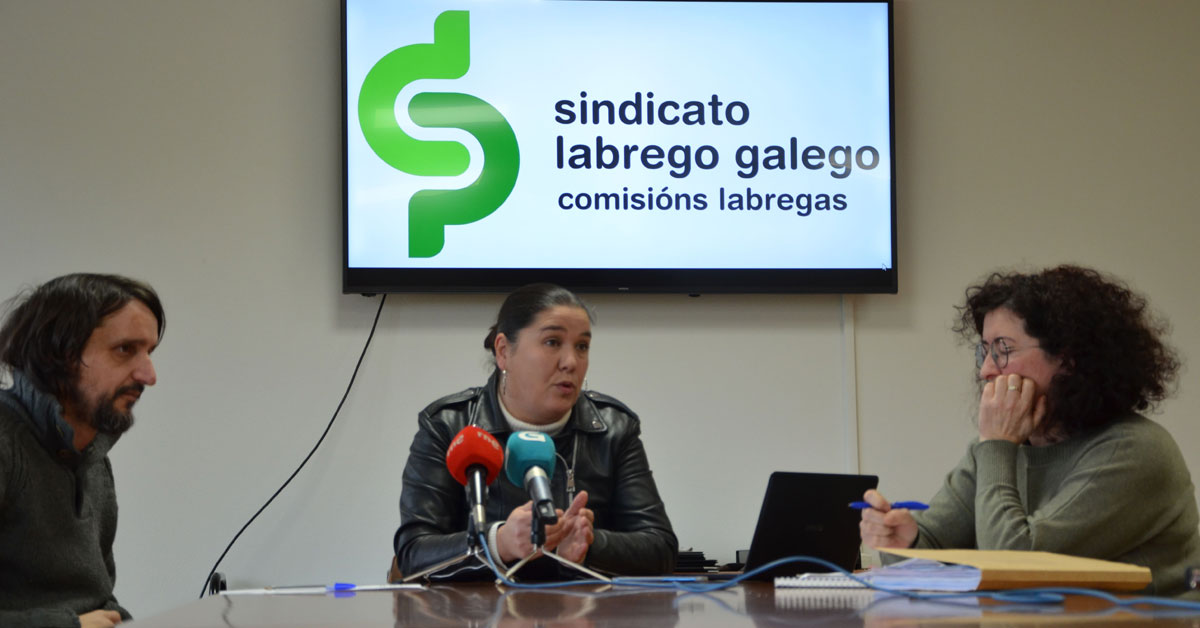 sindicato labrego galego conferencia prensa isabel vilalba