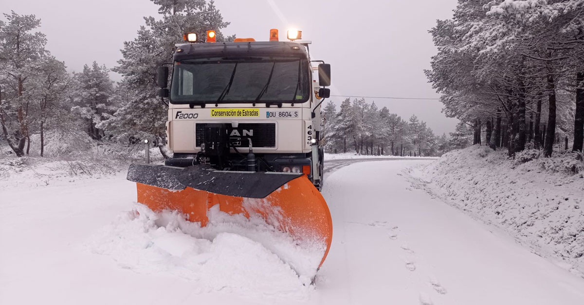 estradas nevaradas neve deputacion