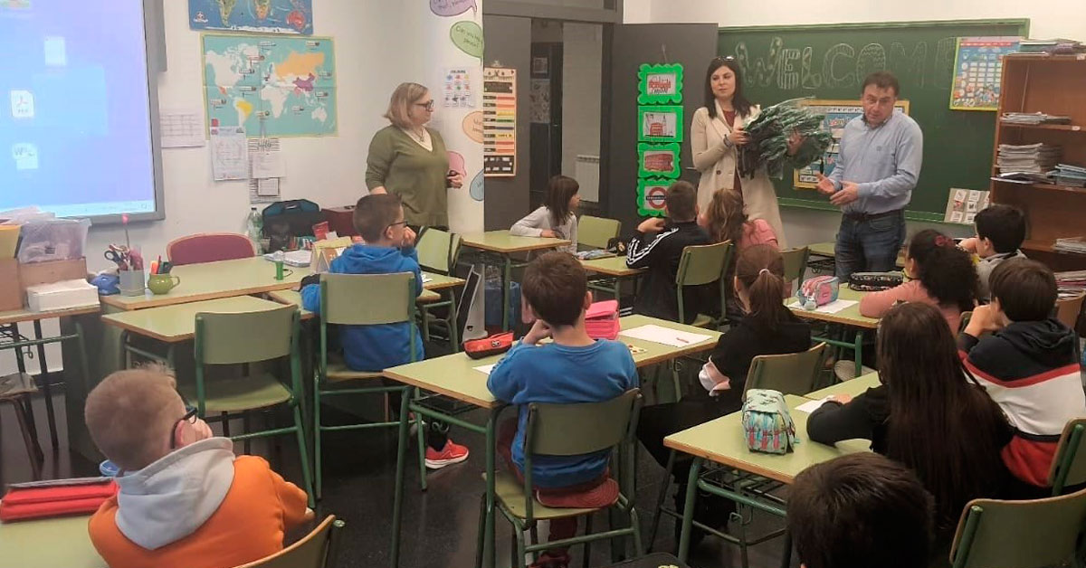 mochilas no CEIP Plurilingüe de Monterroso