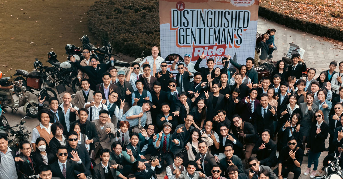 The Distinguished Gentleman's Ride portada