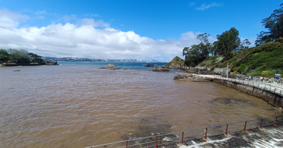 Imaxe da praia de Santa Cruz