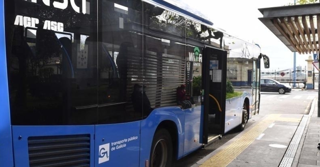 Imaxe dos autobuses da Xunta