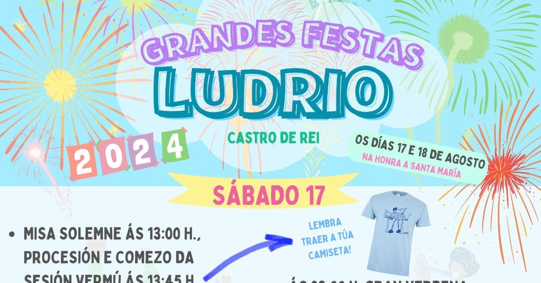 cartel festas lundrio