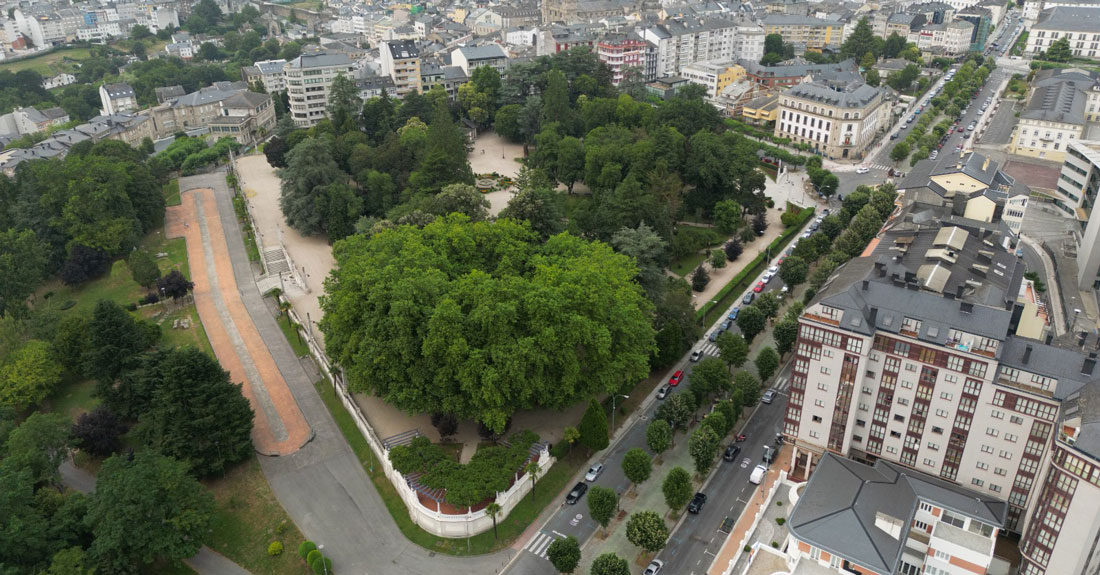 Parque-Rosalía-de-Castro-Lugo