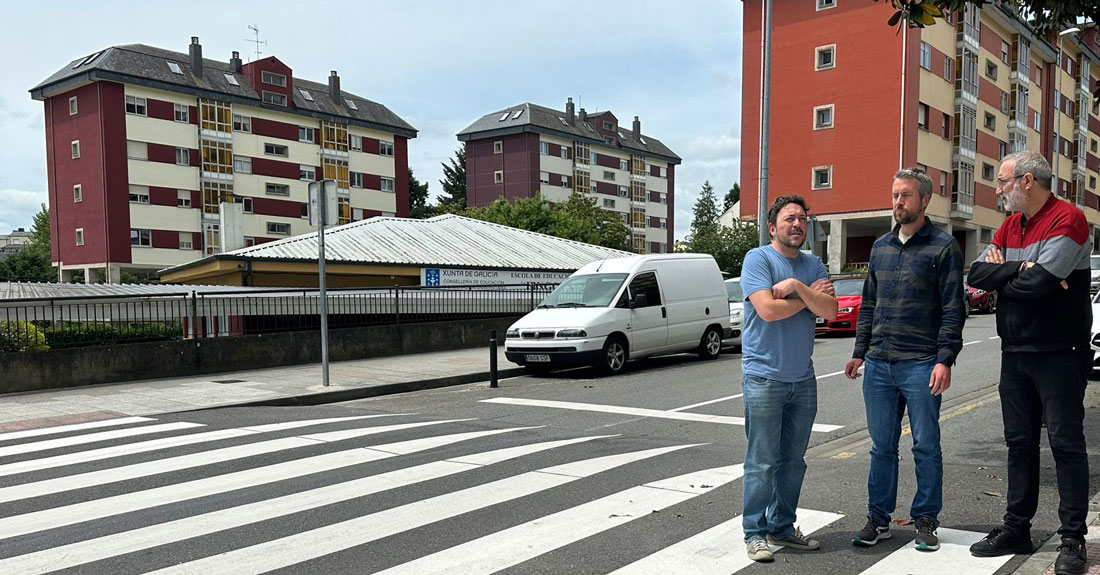 renovación-sinalización-horizontal-Avenida-de-Madrid-Lugo