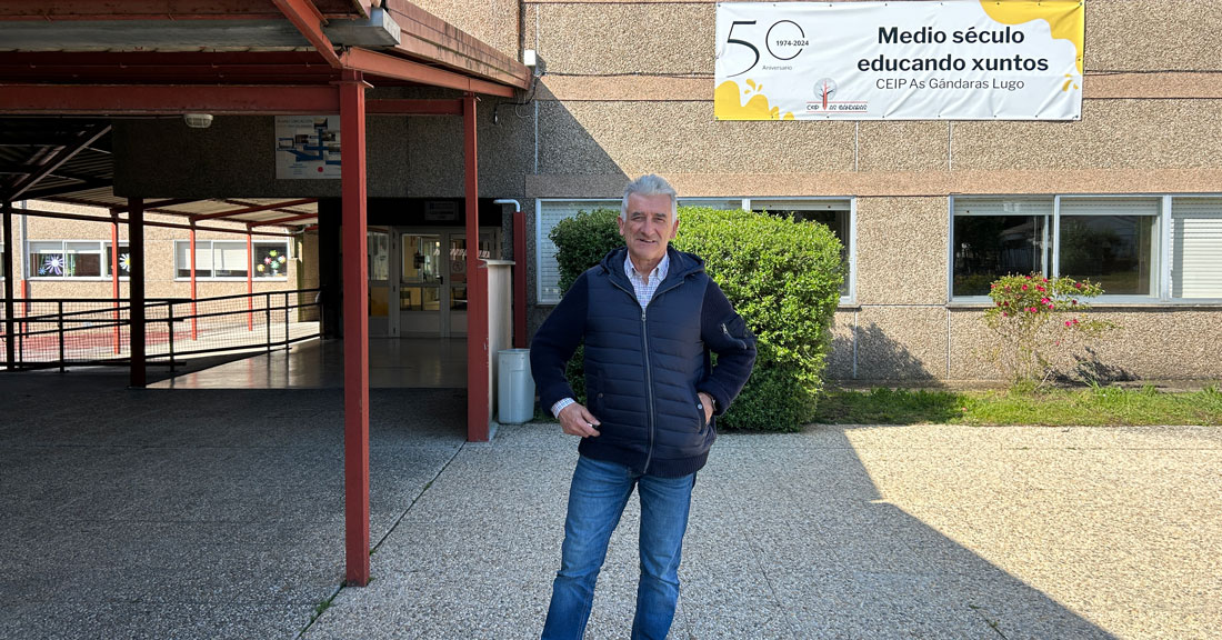 Candido-Vazquez-director-do-CEIP-As-Gandaras-Lugo