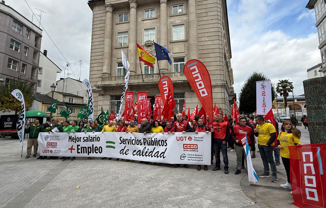 CCOO-UXT-CSIF-subdelegacion-do-Goberno-Lugo