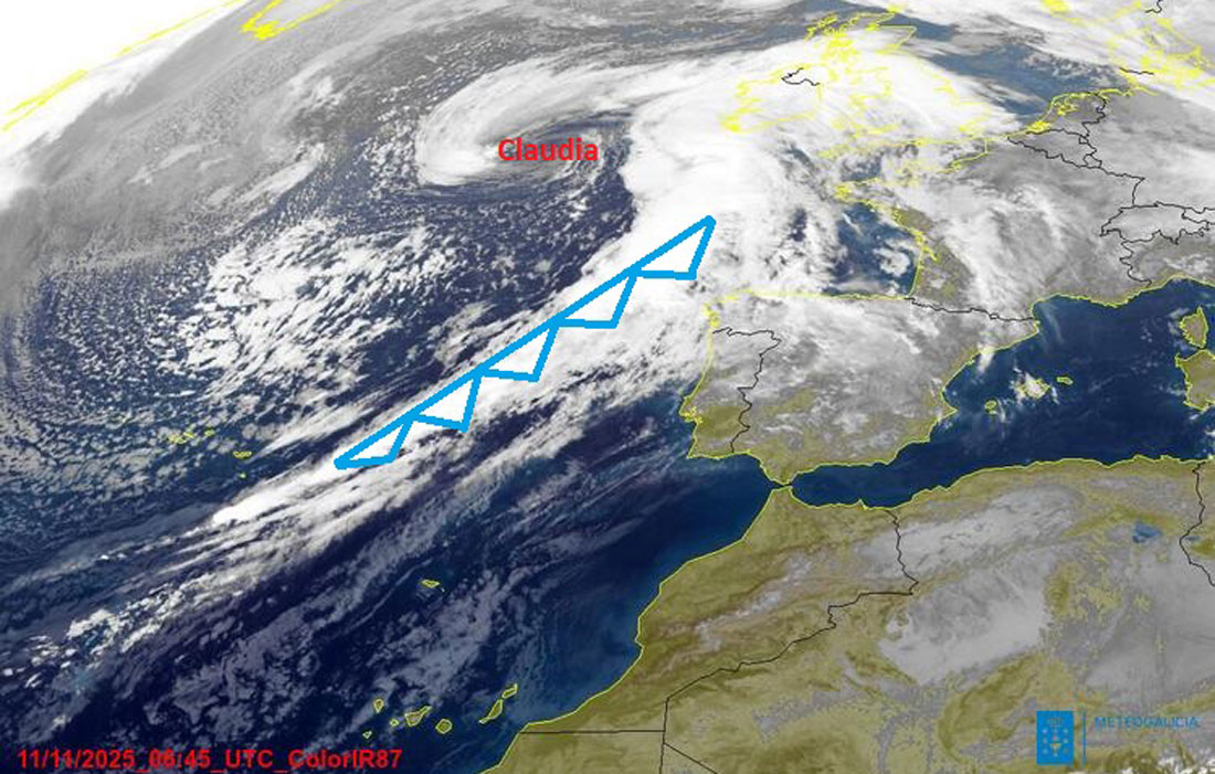 Borrasca-Claudia-Galicia
