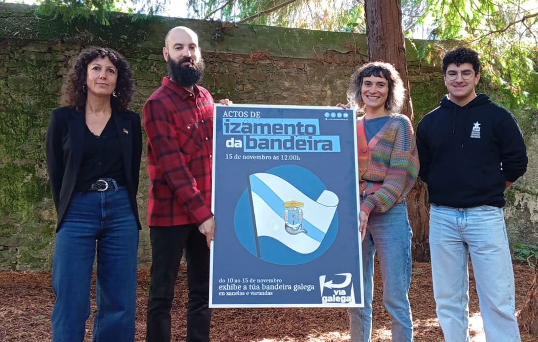 actos-izamento-bandeira-Vía-Galega