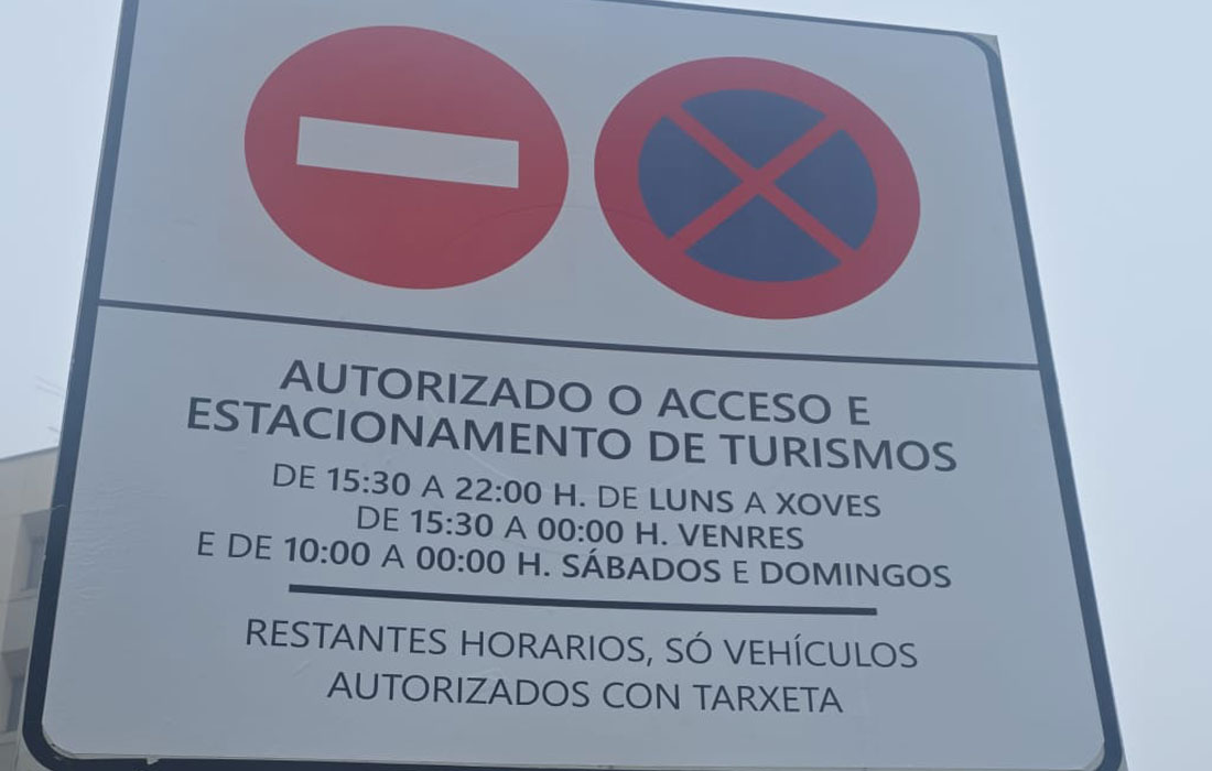 sinalización-aparcadoiro-seminario-Lugo