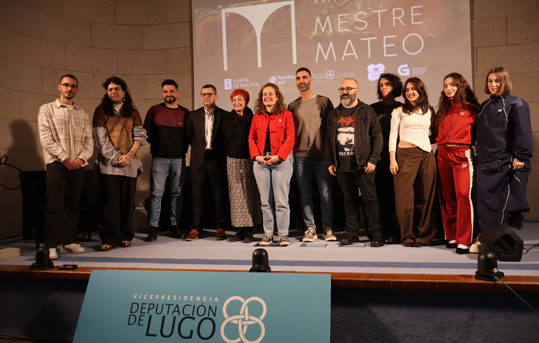 proxección-videoclips-Mestre-Mateo-Lugo