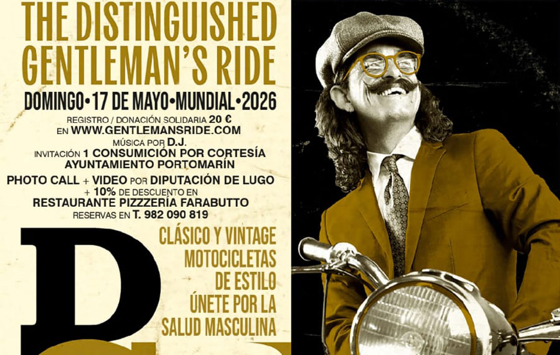 cartel-Distinguished-gentleman-ride-Portomarín