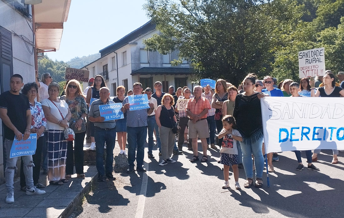 concentración-centro-de-saúde-Cervantes-BNG