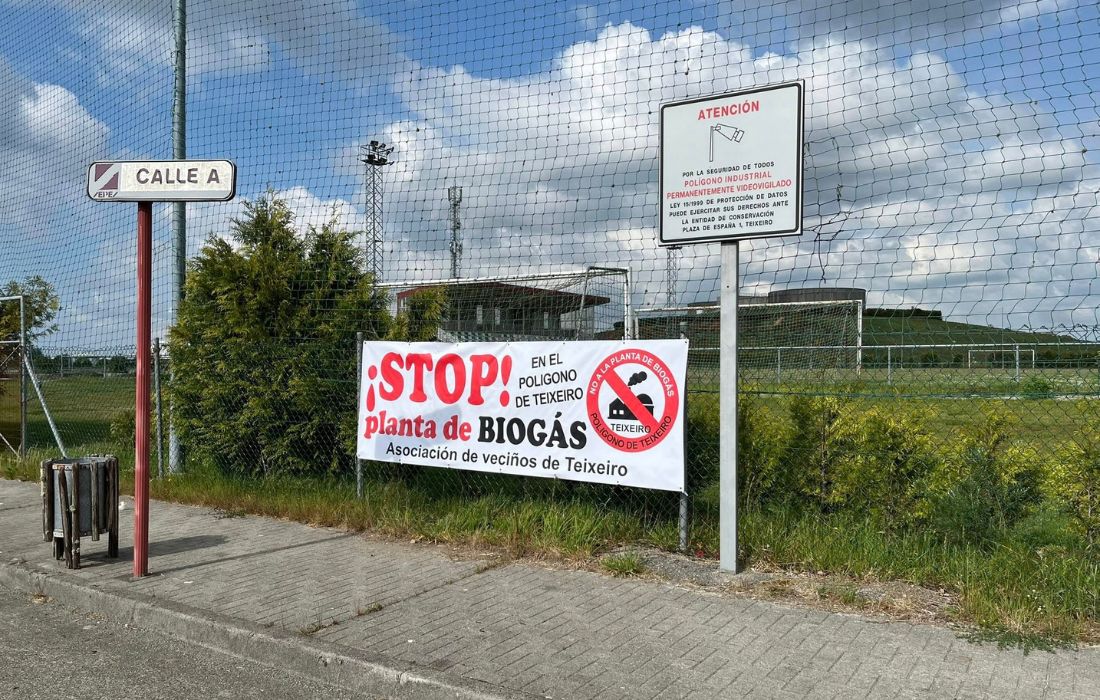 TEIXEIRO stop planta biogás