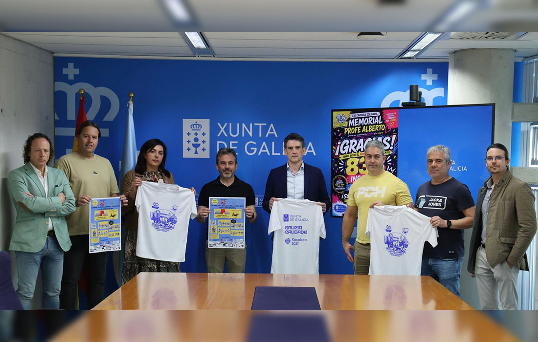 presentacion-carreira-solidaria-Memorial-Profe-Alberto-colexio-Cervantes-Lugo