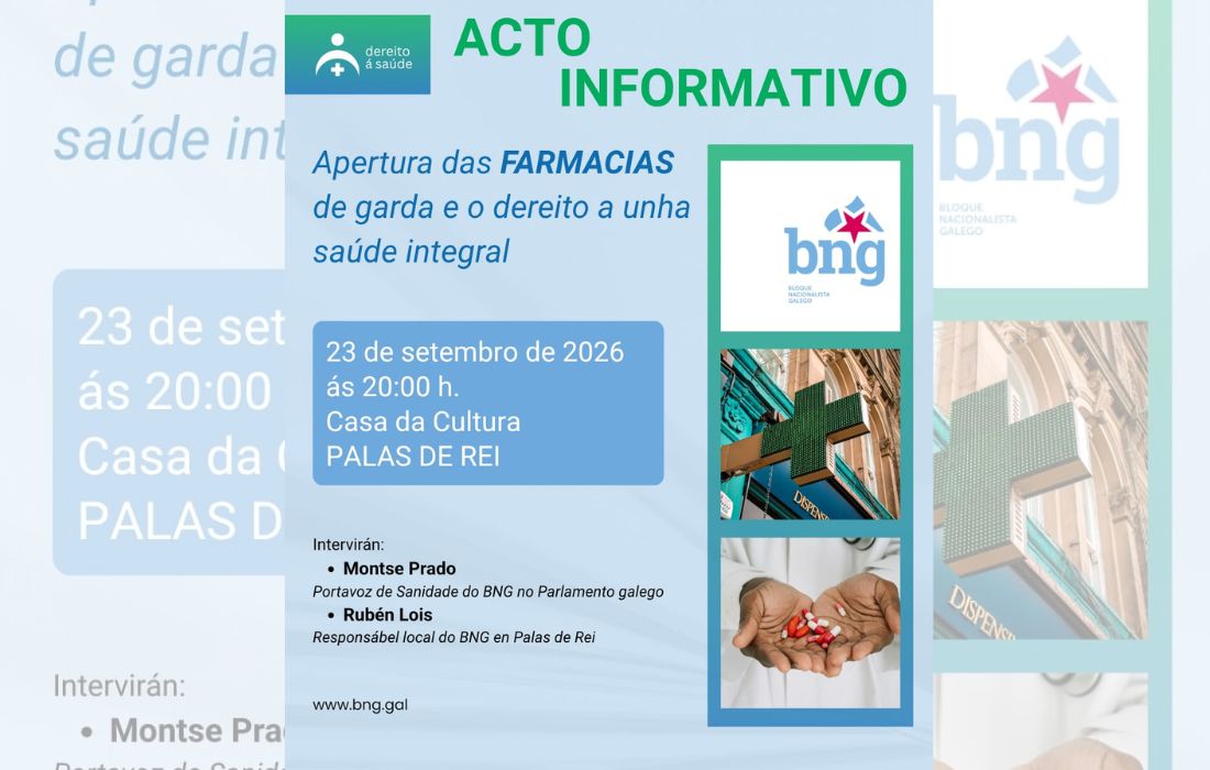 Acto informativo BNG Palas de Rei