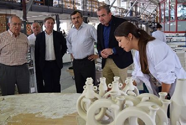 Darío Campos, Segismundo García e José Luis Vázquez presentaron os Workshops Sargadelos 2017.