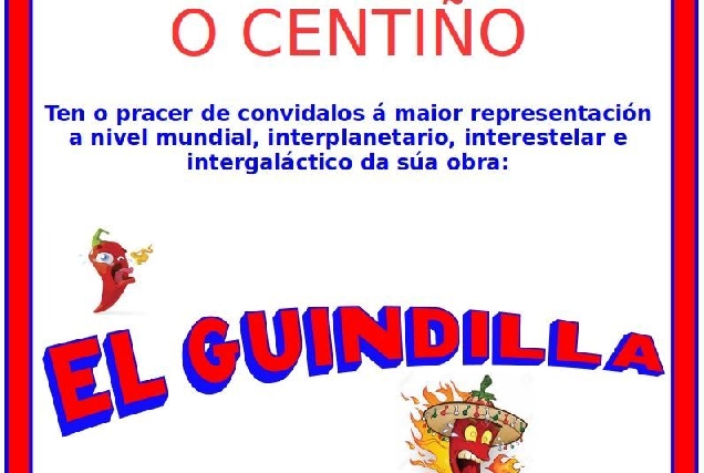 CARTEL GUINDILLA Xermade