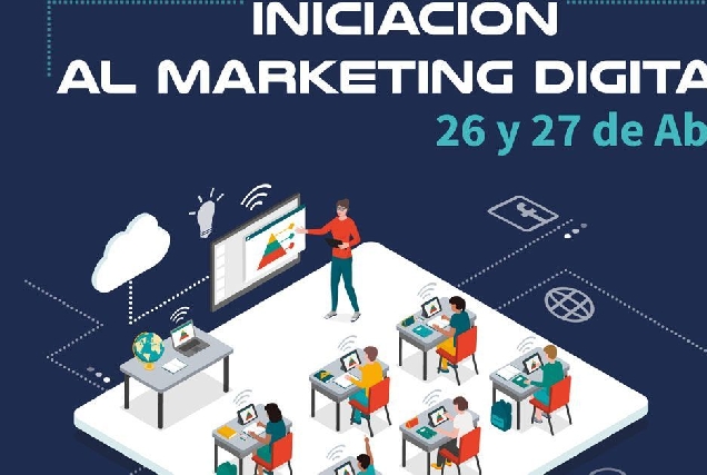 CARTEL CURSO MARKETING DIXITAL EN FOZ