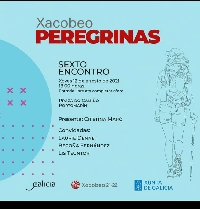 cartel xacobeo peregrinas