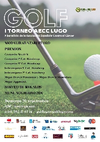 Cartel Torneo AECC Club de Golf Lugo