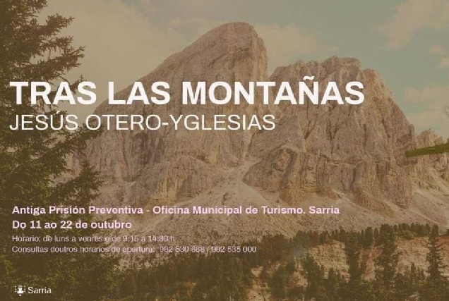 cartel exposicion tras as montañas sarria