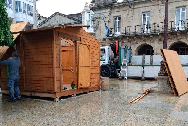 posto de informacion turistica da praza Maior lugo