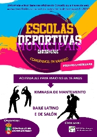 Cartel actividades adultos