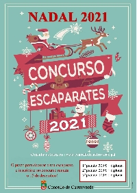 cartel concurso escaparates nadal castroverde