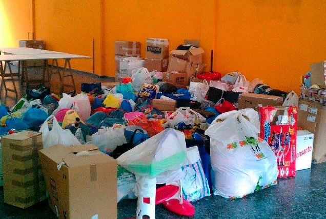 recollida xoguetes alimentos solidario