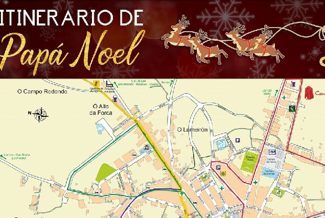 Itinerario Papa noel portada