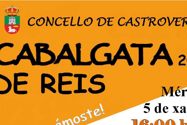 cabalgata reis castroverde