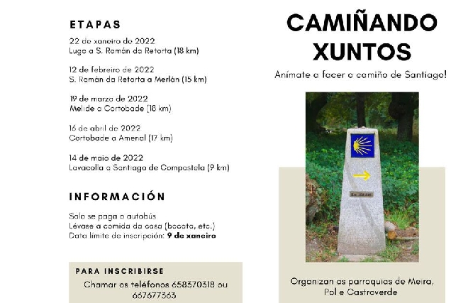 camino santiago etapas