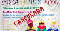 festa reis friol cancelada