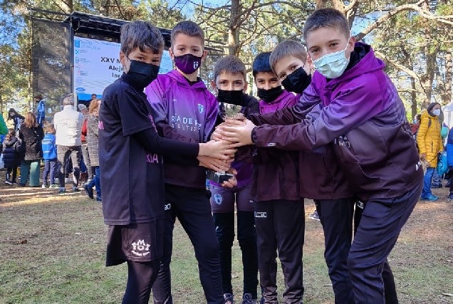 Club Atletismo Ria de Foz Campionato Galego de Cross Pobra Caraminal 1