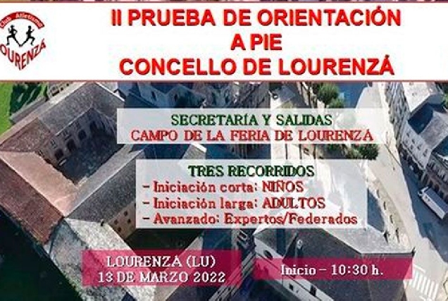 II Prueba de Orientacion a Pie Concello de Lourenza