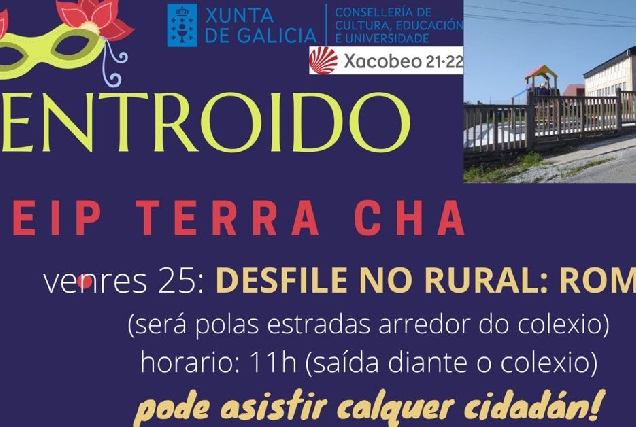 ceip terra cha desfile entroido portada