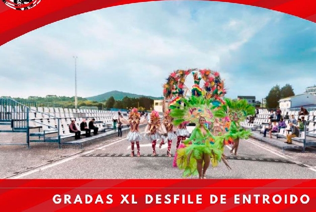 entroido foz 2022 gradas desfile