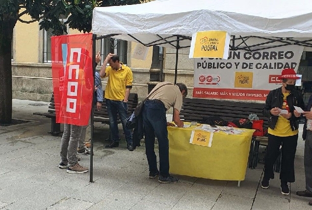 Acampada correos ccoo uxt